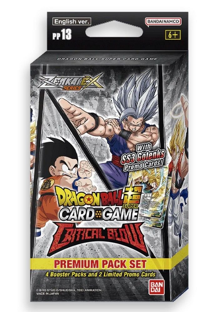 Dragon Ball Super CG: Zenkai Series Set 05 - Critical Blow - Single Premium Pack Set (PP13)