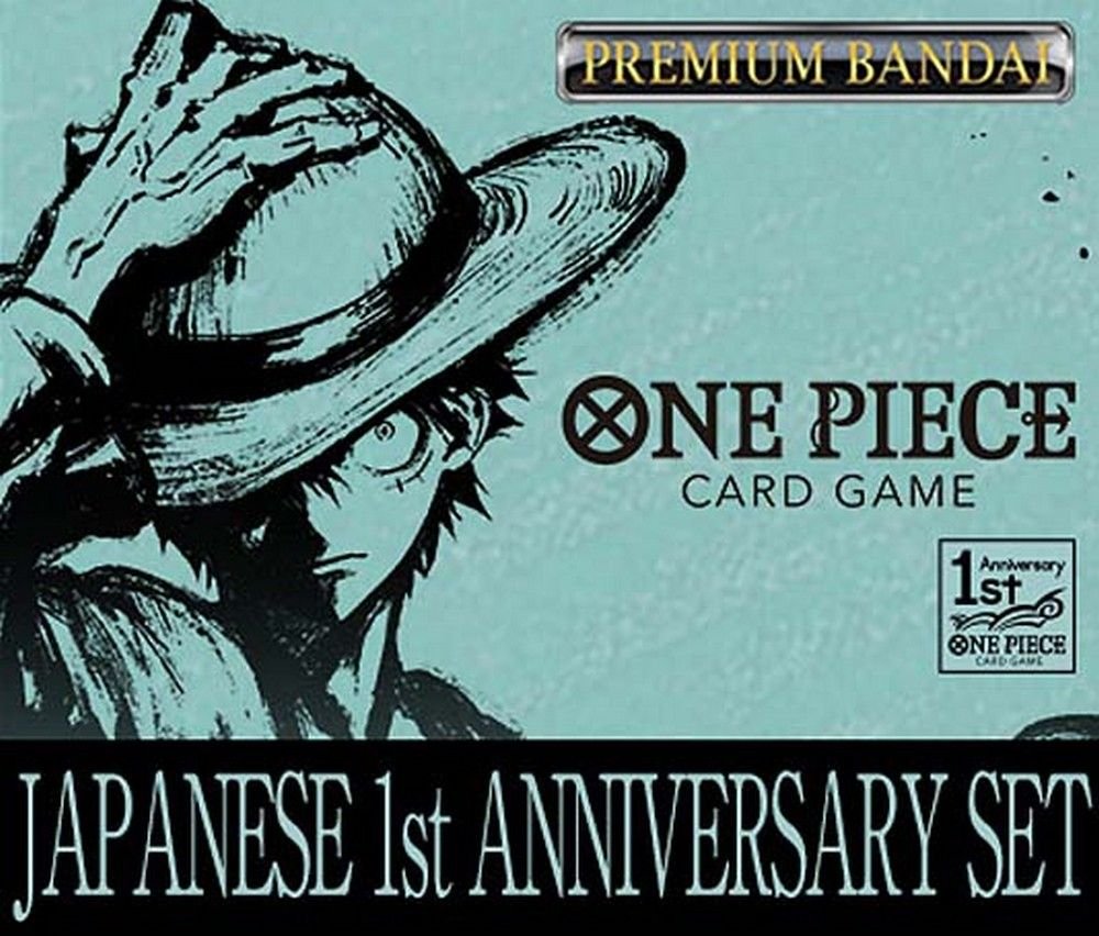 One Piece Card Game:  Japanese 1st Anniversary Set