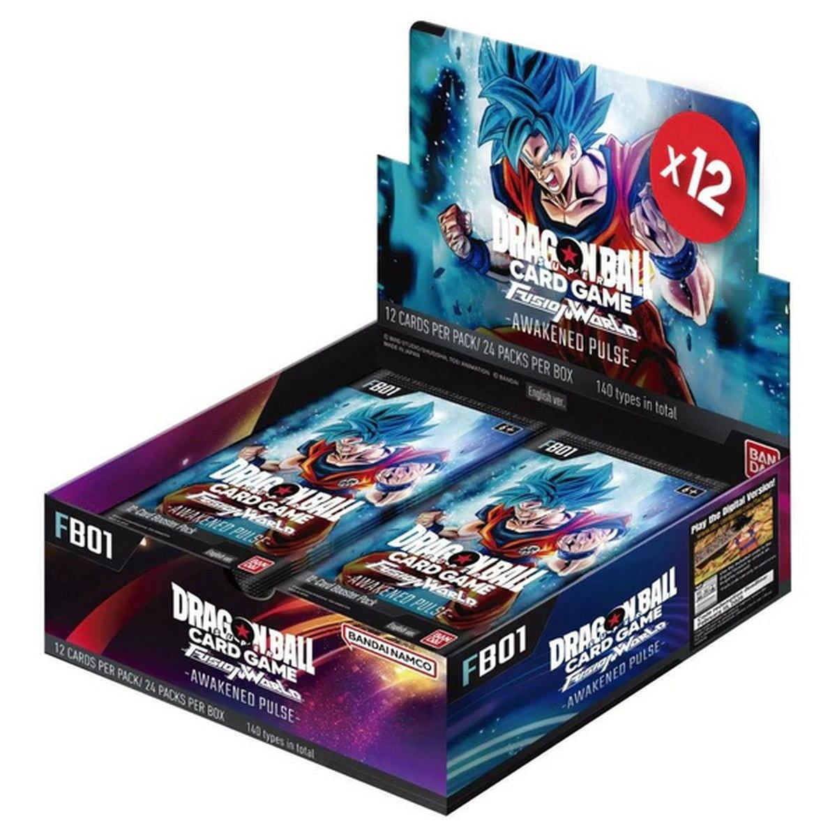 Dragon Ball Super CG: Fusion World - Awakened Pulse - Booster Box (FB01)