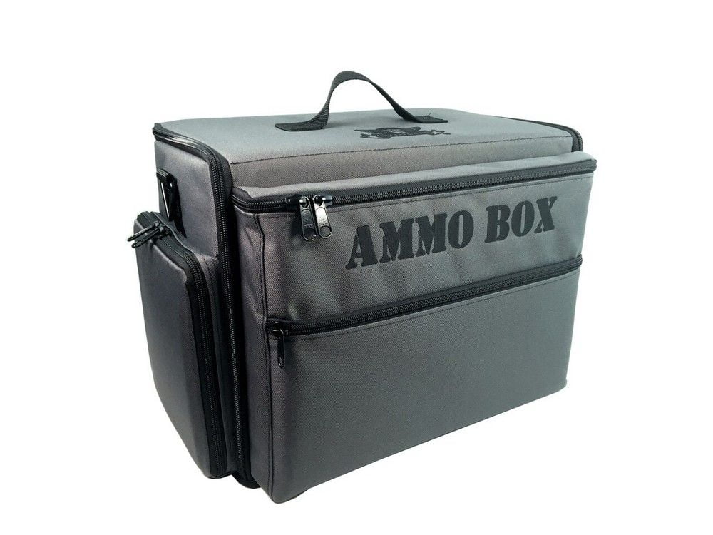 Ammo Box Bag with Magna Rack Slider Load Out (Grey)