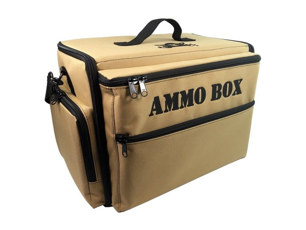 Ammo Box Bag with Magna Rack Slider Load Out (Khaki)