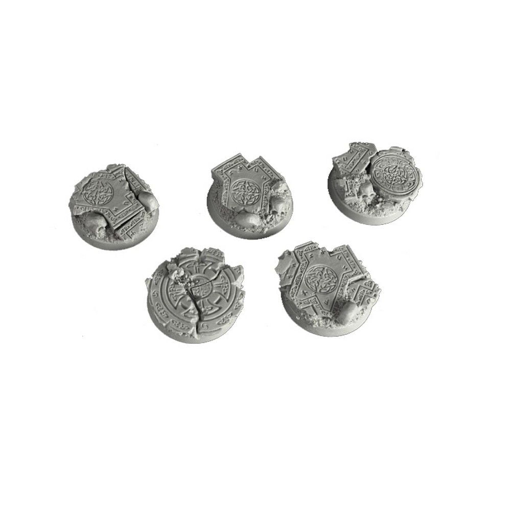 Celtic Ruins 25mm round bases 1