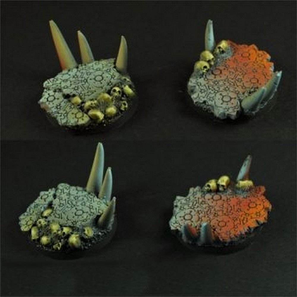Hell 40mm round bases set 1
