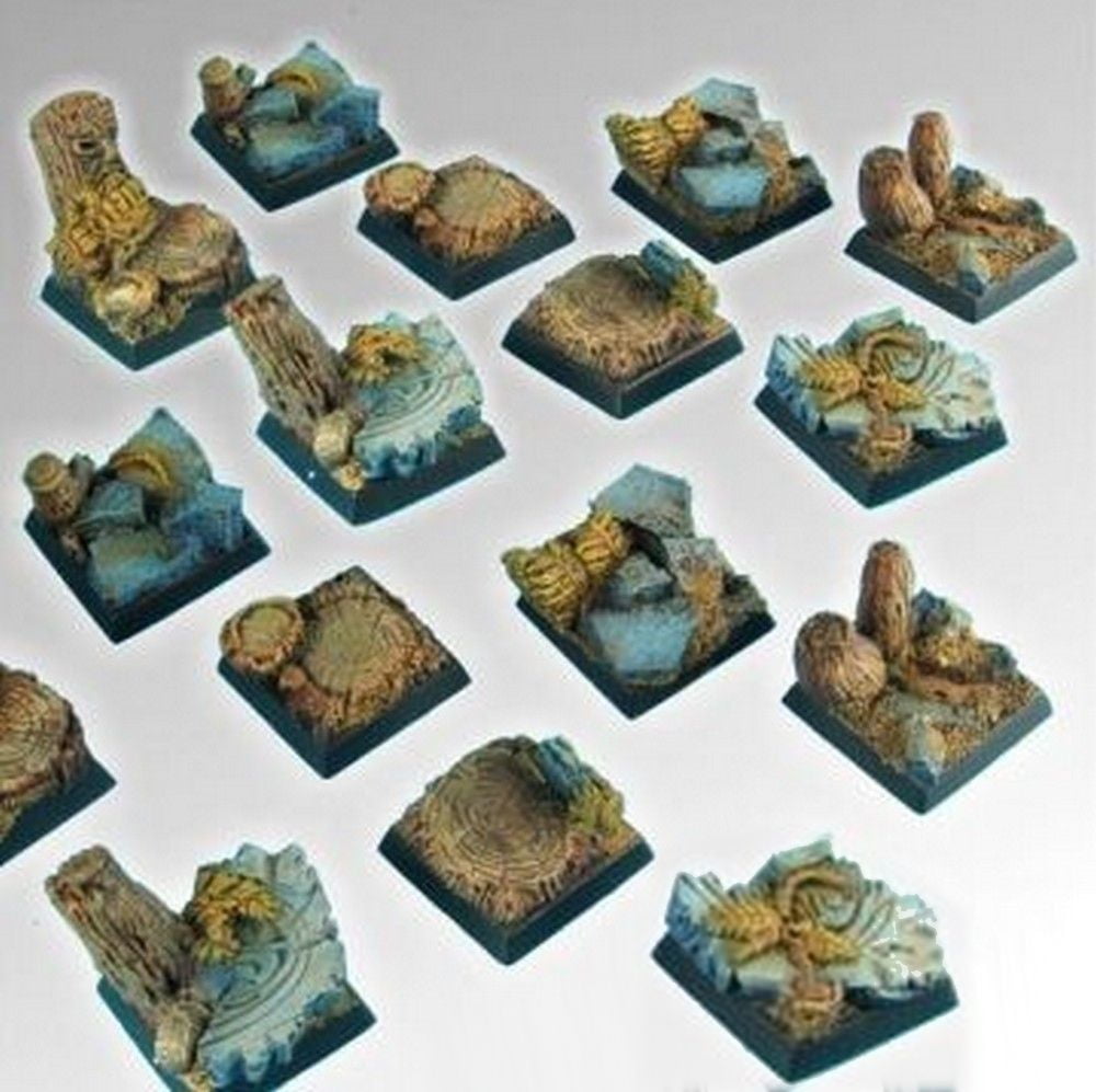 Forest 20mm Square Bases
