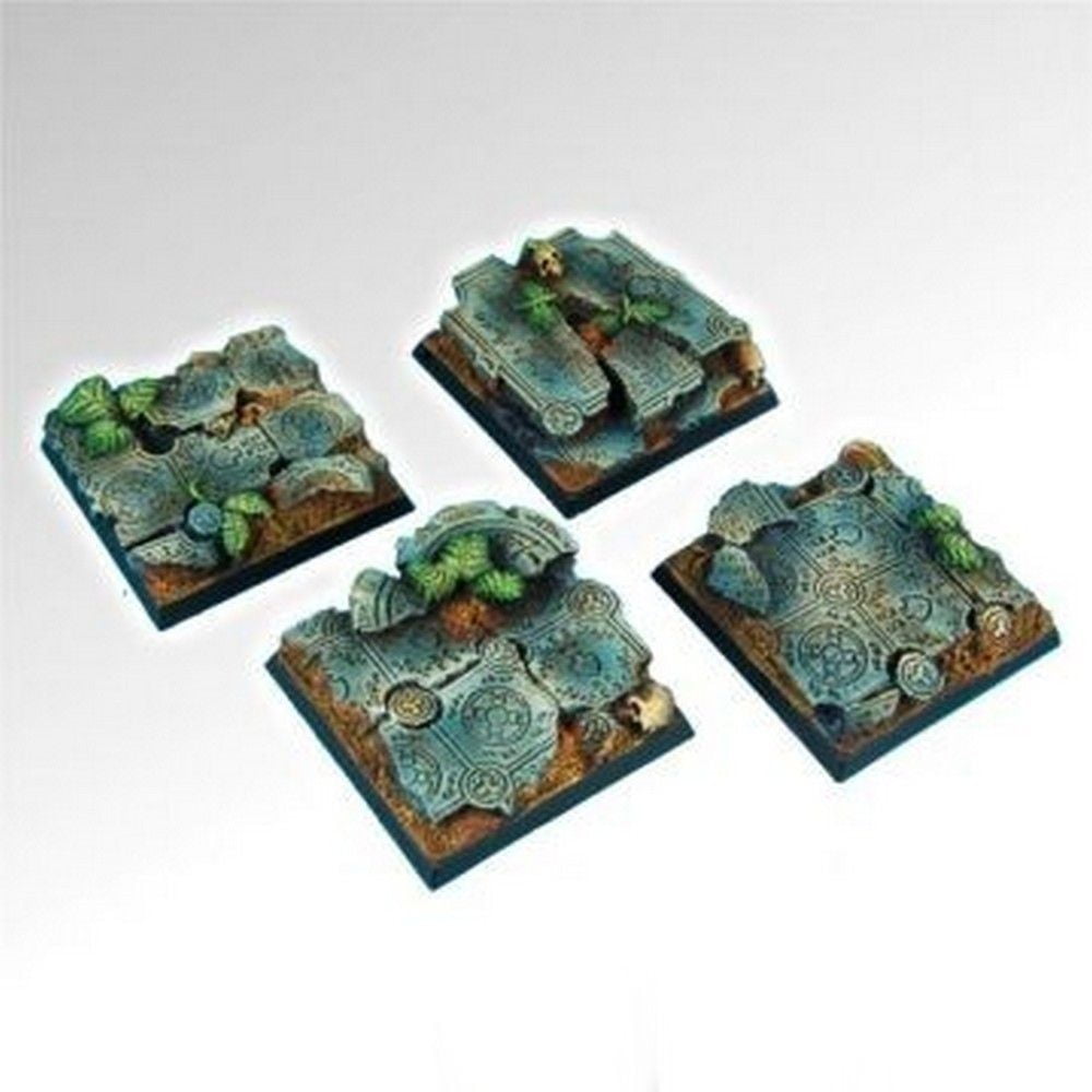 Ruins 40mm Square Bases