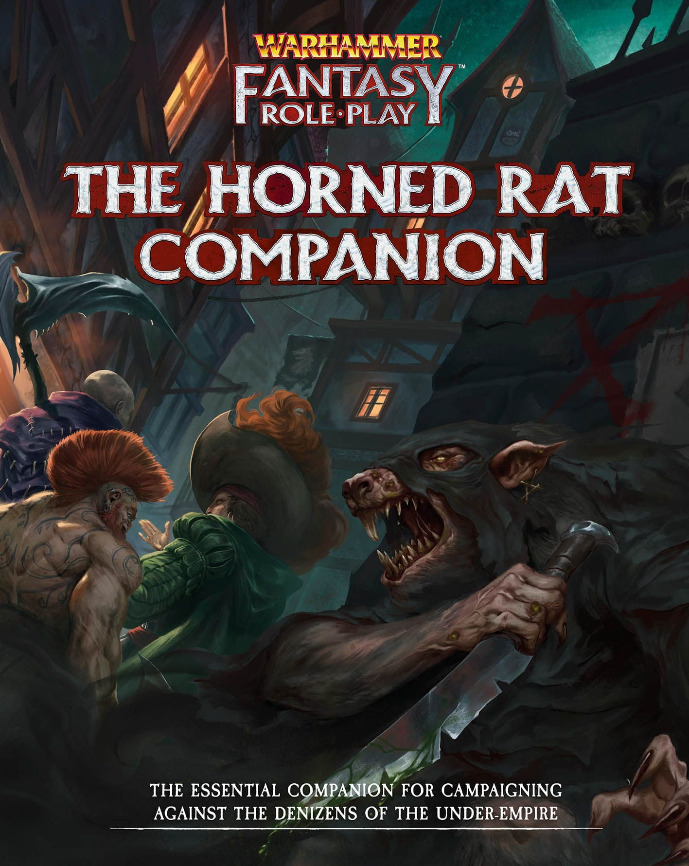 The Horned Rat Companion Enemy Within Campaign Volume 4 - Warhammer Fantasy Roleplay