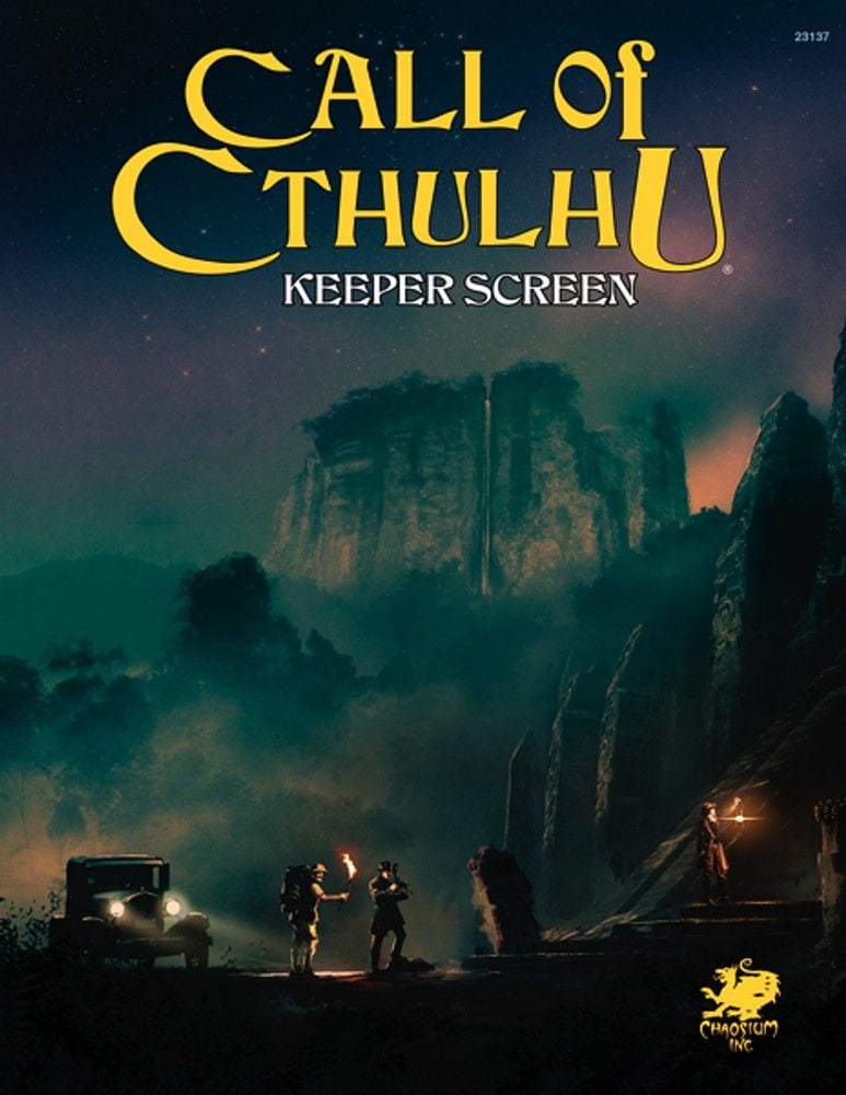 Call of Cthulhu RPG: 7th Edition Keepers Screen