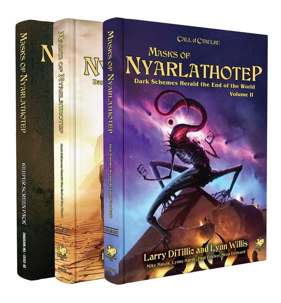 Call of Cthulhu RPG: 7th Edition Masks Of Nyarlathotep: Slip Case Edition