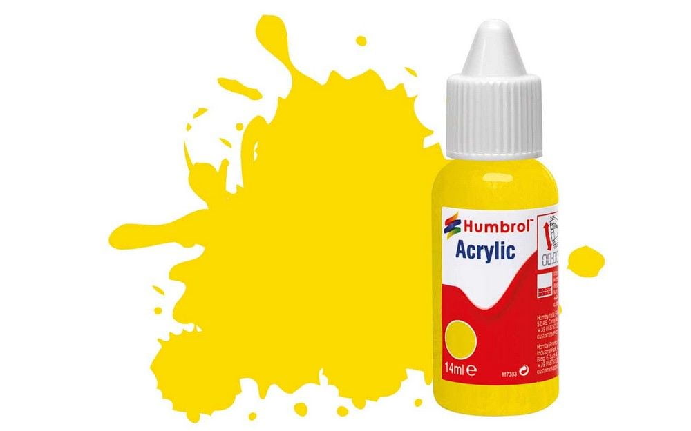 No.69 Yellow - Gloss Acrylic - 14ml
