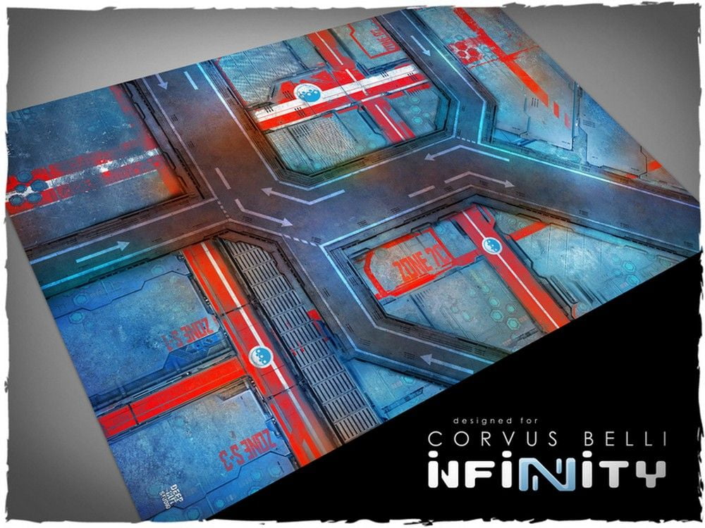 32in x 48in, Infinity - Panoceania Theme Mousepad Games Mat