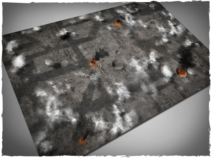6ft x 4ft, Scorched Sky Theme Cloth Games Mat