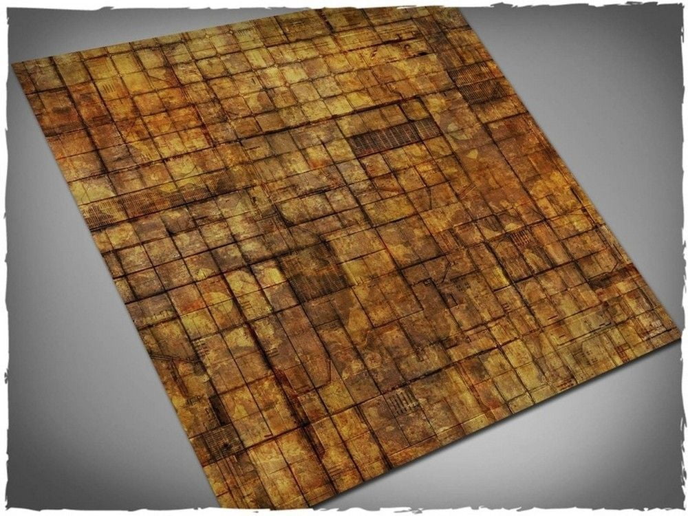 3ft x 3ft, Underhive Theme Cloth Games Mat