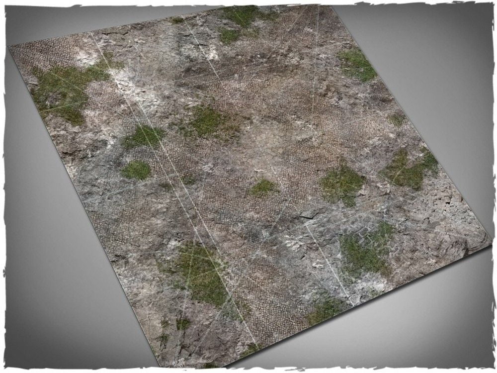 Medieval Ruins Themed Malifaux 3rd Ed Cloth Game Mat