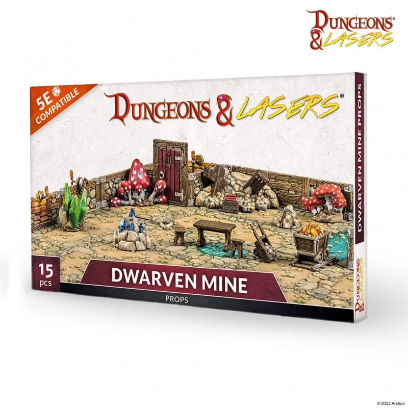 Dwarven Mine Props - Dungeons & Lasers