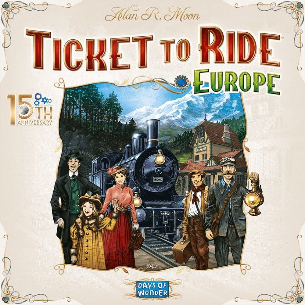 Ticket to Ride: Europe 15th Anniversary Collector’s Edition