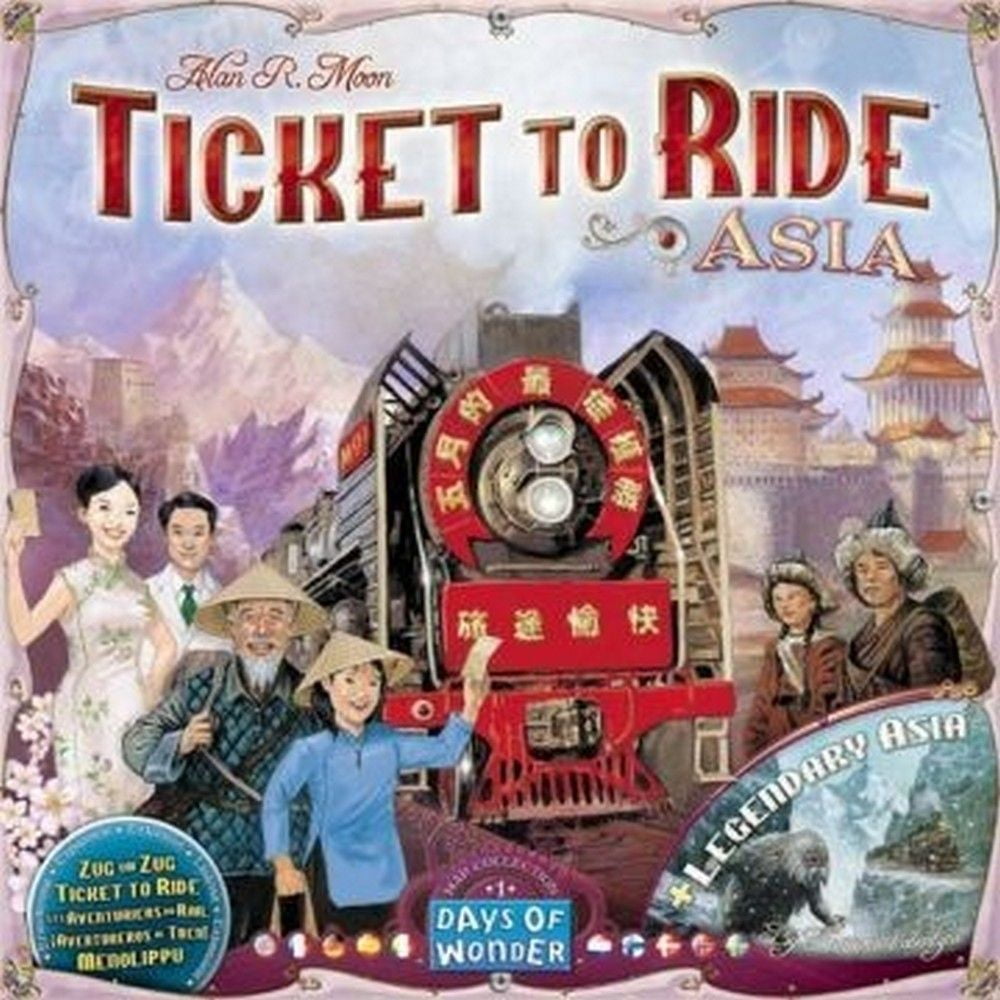 Ticket To Ride Asia: Map Collection