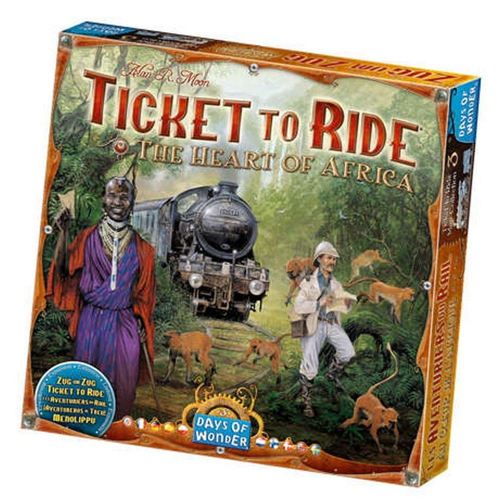 Ticket To Ride Heart of Africa Map Collection