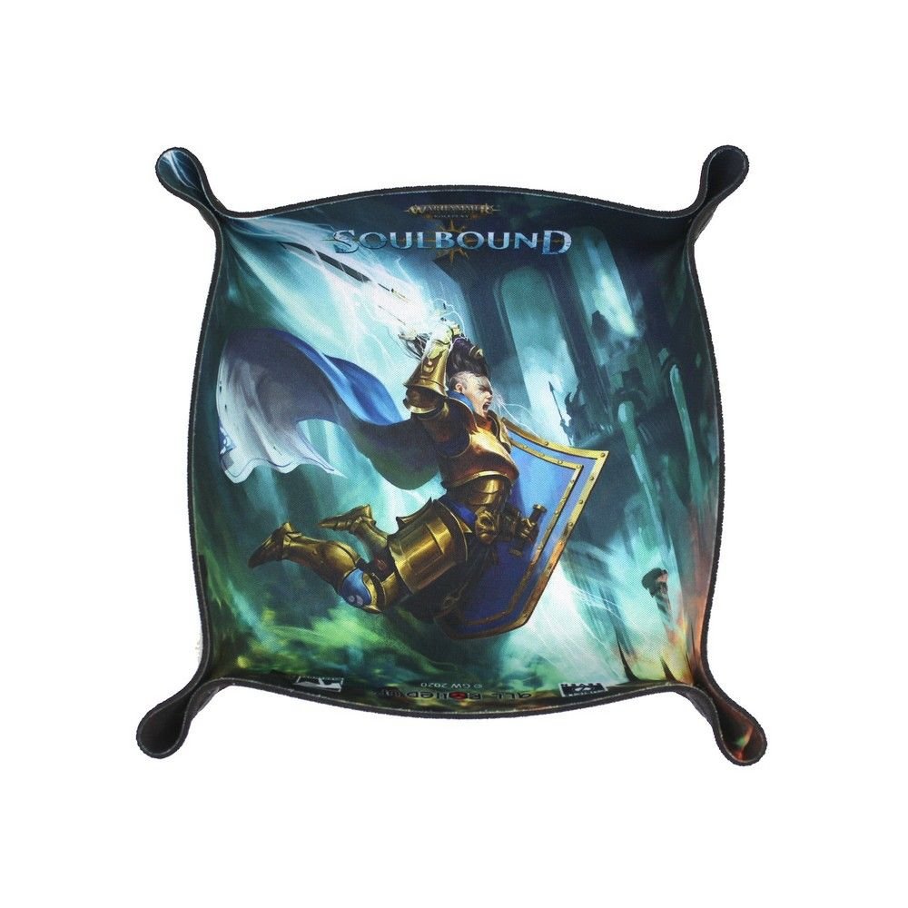 Warhammer Age Of Sigmar: Soulbound - Storm Strike Folding Square Dice Tray