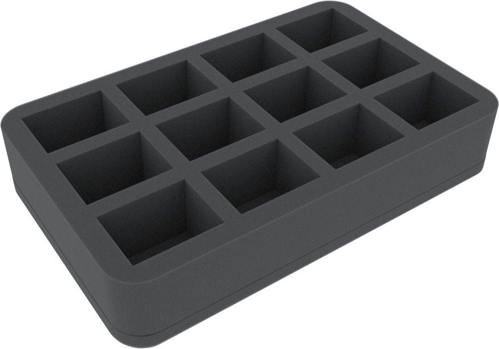 HS050NC02 Foam Tray for Necromunda: Underhive - 12 Compartments