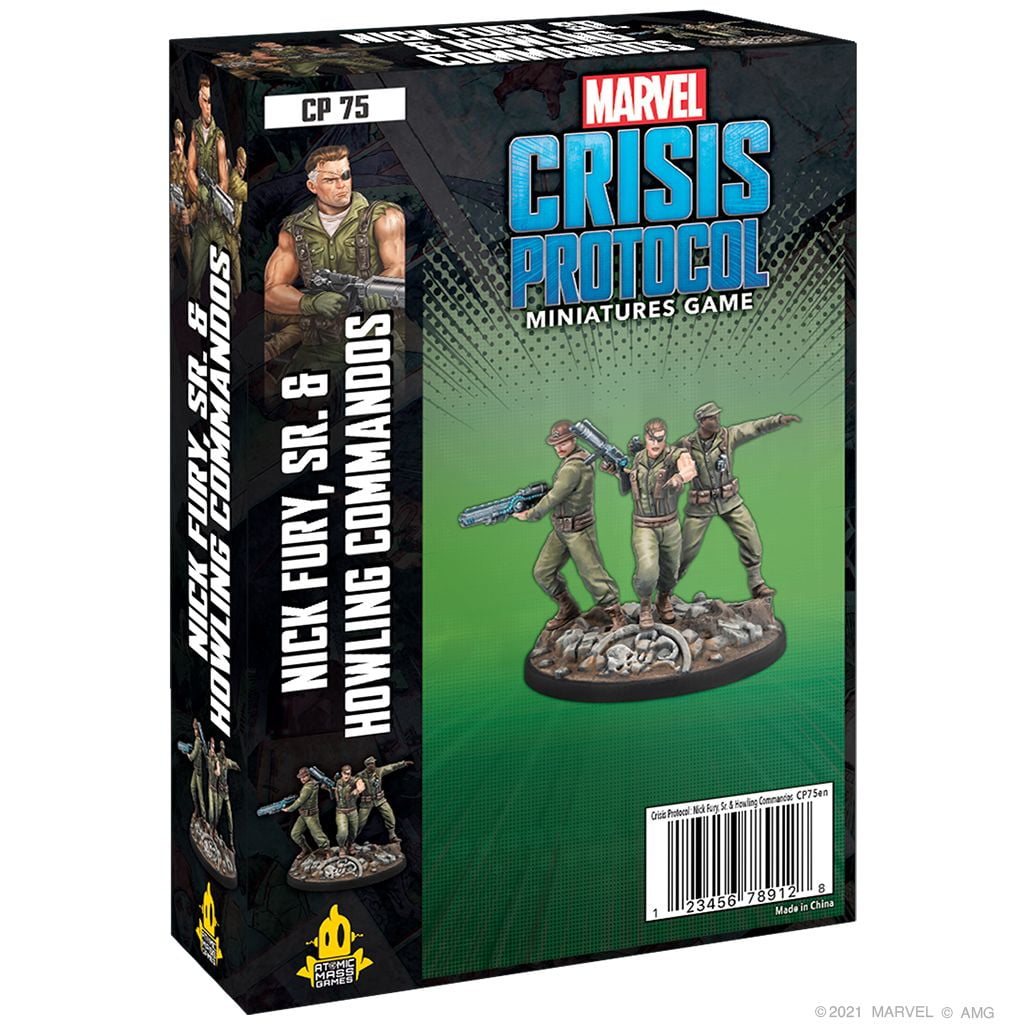Marvel Crisis Protocol: Nick Fury Sr and Howling Commandos