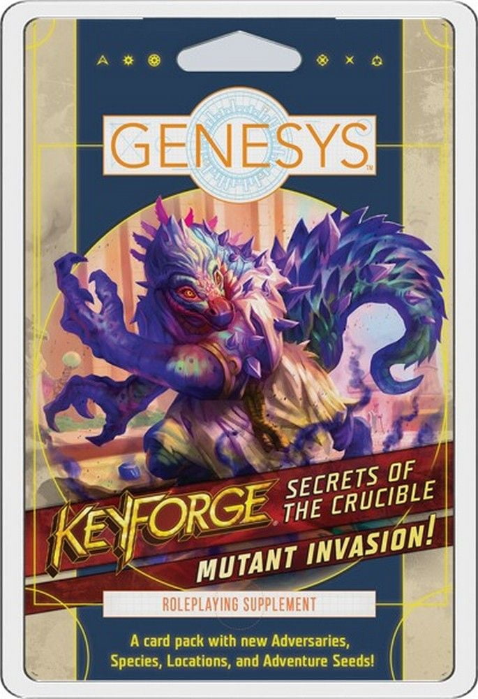 Secrets of the Crucible Card Pack: Mutant Invasion!