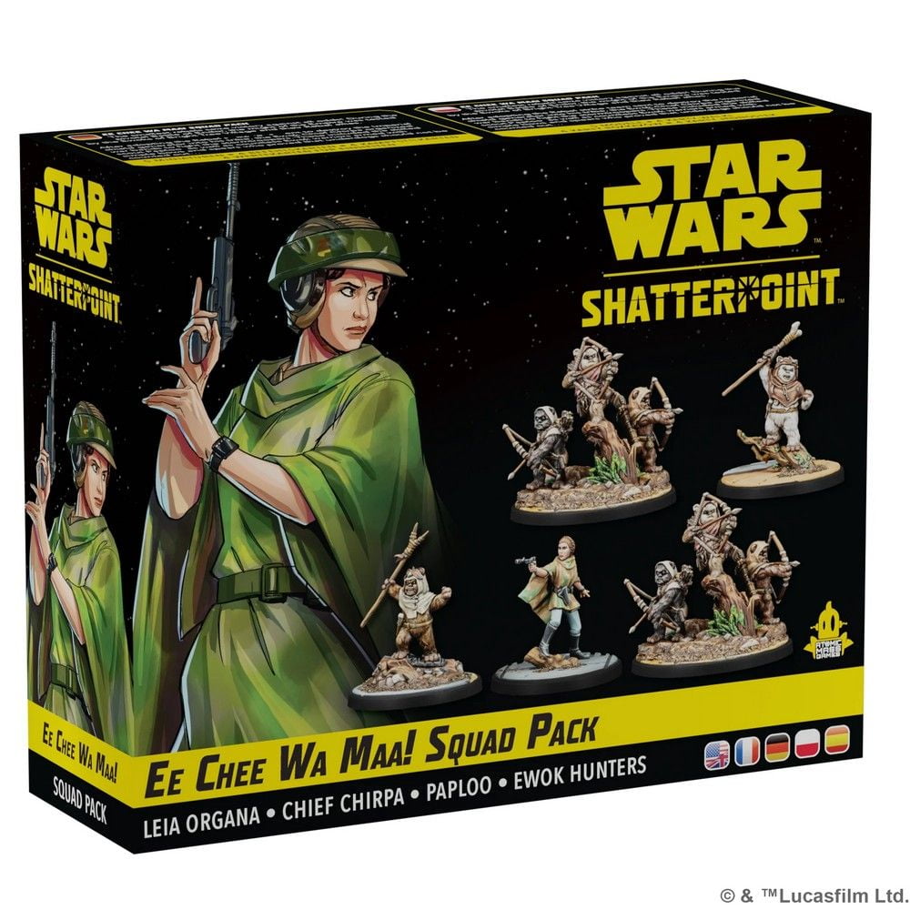 Star Wars: Shatterpoint: Ee Chee Wa Maa! Leia and Ewoks Squad Pack