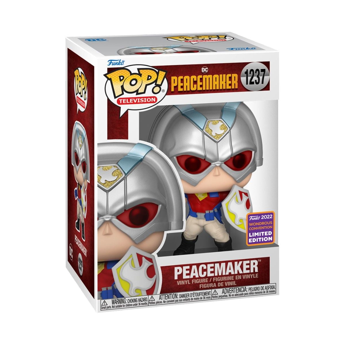 Peacemaker with shield - Peacemaker - Funko POP! Television Vinyl (1237)