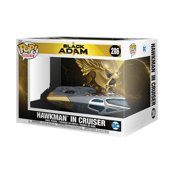 Hawkman in Cruiser - Black Adam - Funko POP! Rides Deluxe (286)