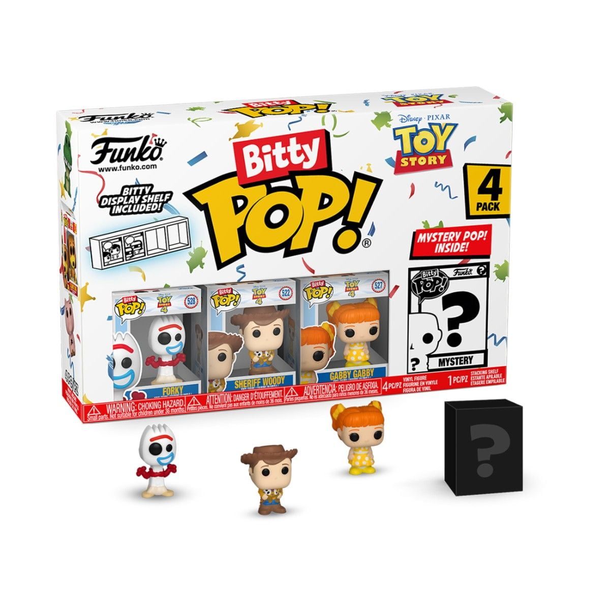 Toy Story - Forky 4PK Bitty POP!