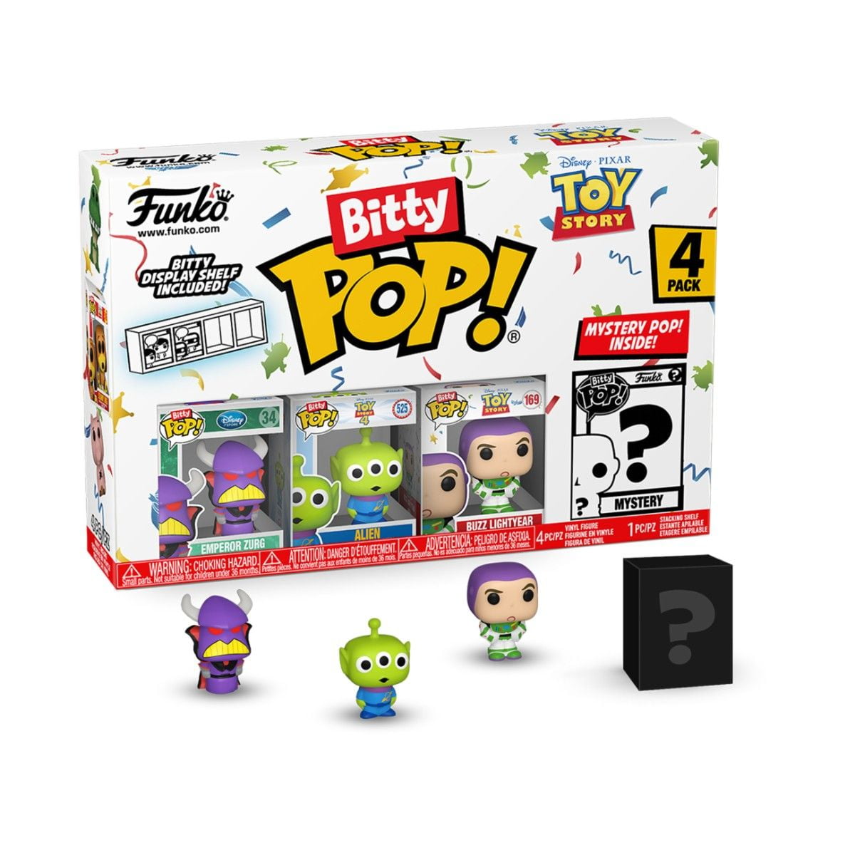 Toy Story - Zurg 4PK Bitty POP!