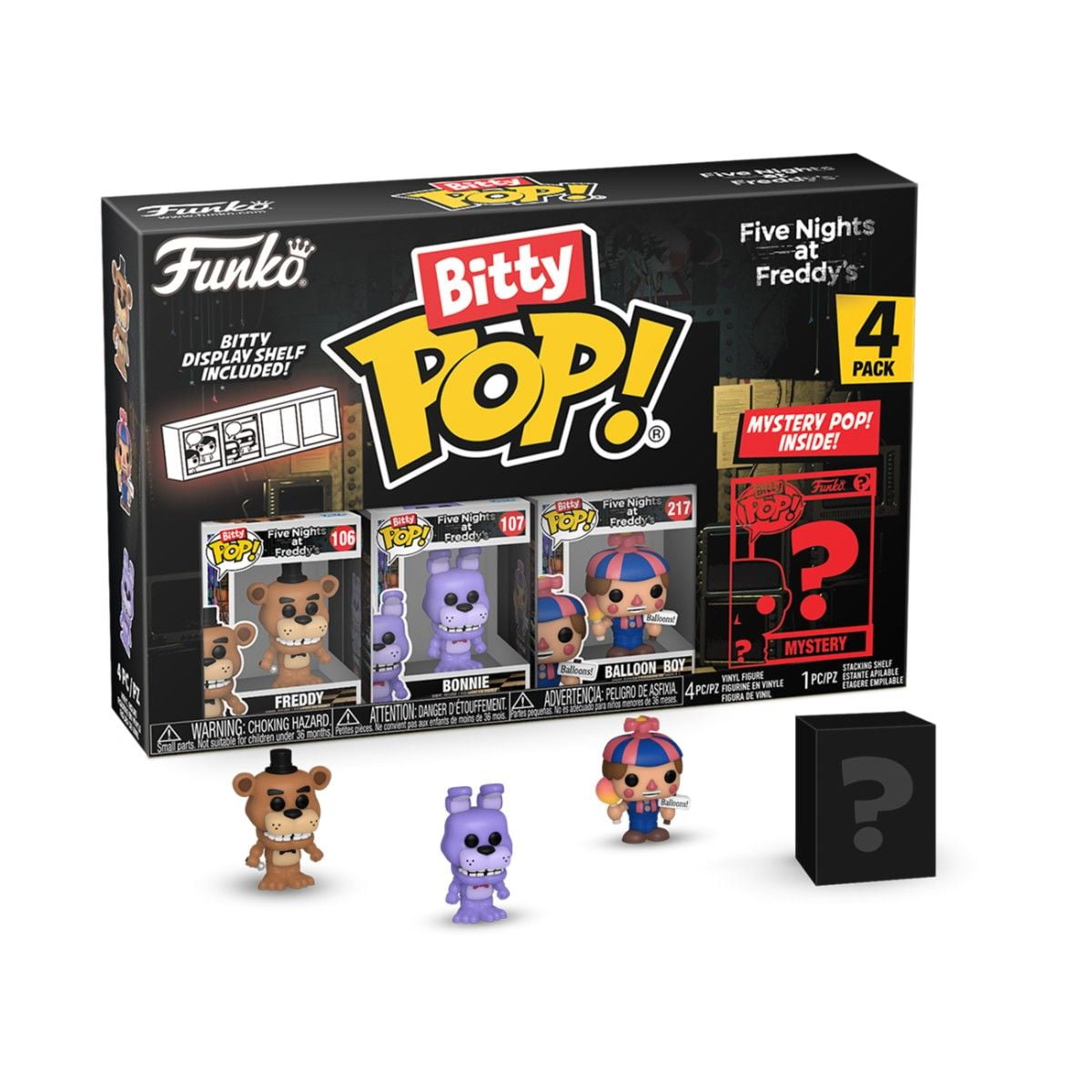 Freddy - Five Nights at Freddy's - Funko Bitty POP! (4 Pack)