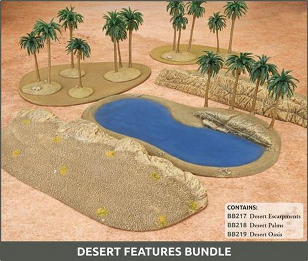 Desert Features Bundle Full Painted Terrain