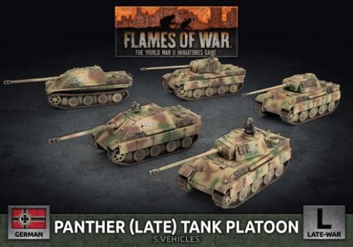 Panther (late 7.5cm) / Jagdpanther  (8.8cm) Platoon