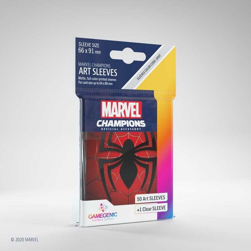 Gamegenic: Marvel Champions Art Sleeves - Spider Man (50)