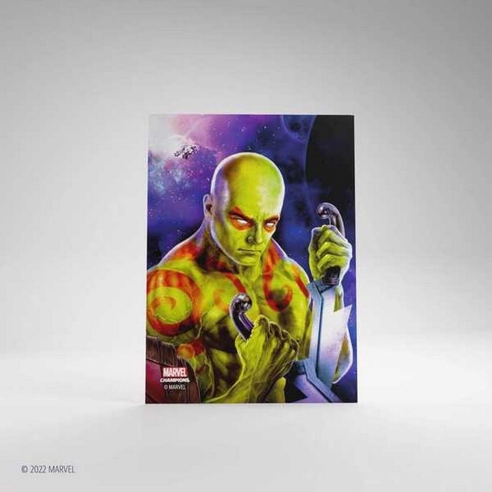 Gamegenic: Marvel Champions Fine Art Sleeves - Drax