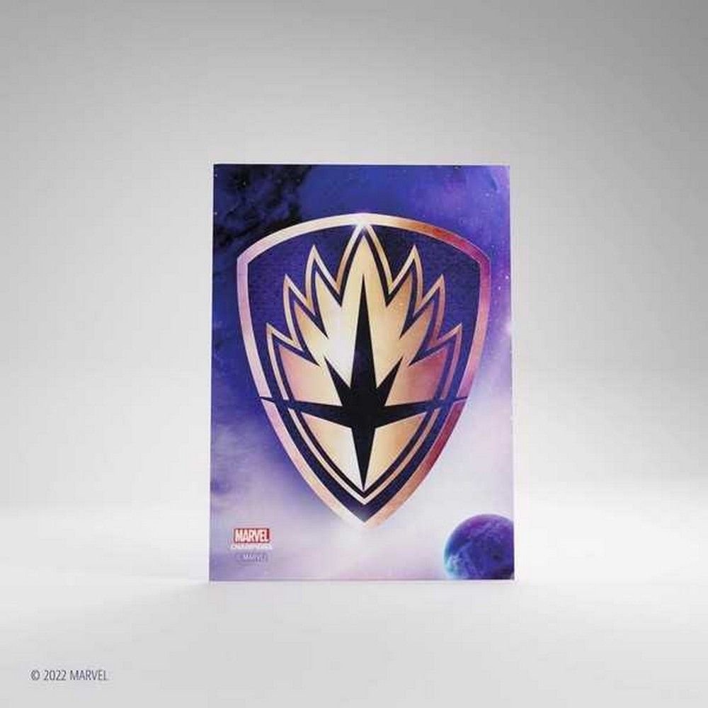 Gamegenic: Marvel Champions Fine Art Sleeves - Guardians of the Galaxy Logo