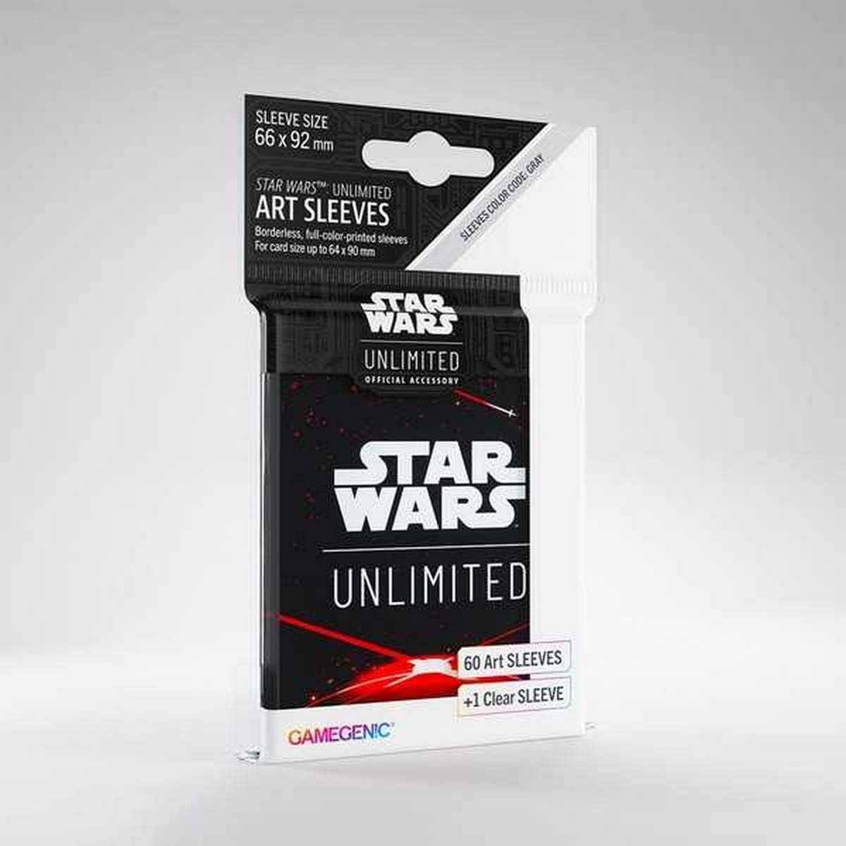 Gamegenic Star Wars: Unlimited Art Sleeves - Space Red