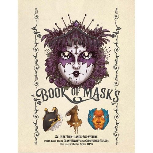 Spire RPG: Book of Masks Source Book