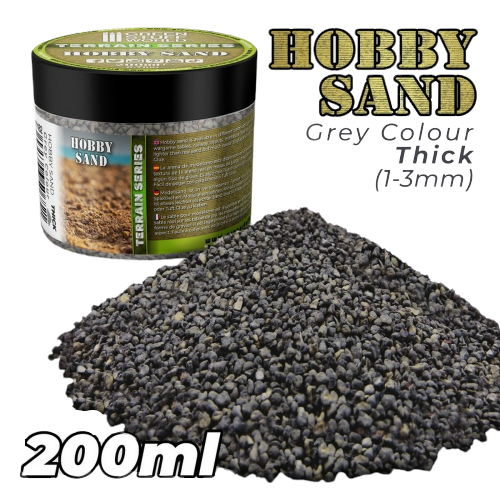Thick Hobby Sand - Grey 200ml