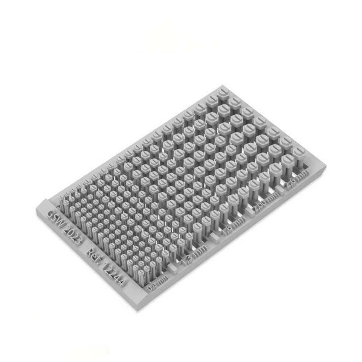3D Printed Set - Micro Rivets - Hexagon