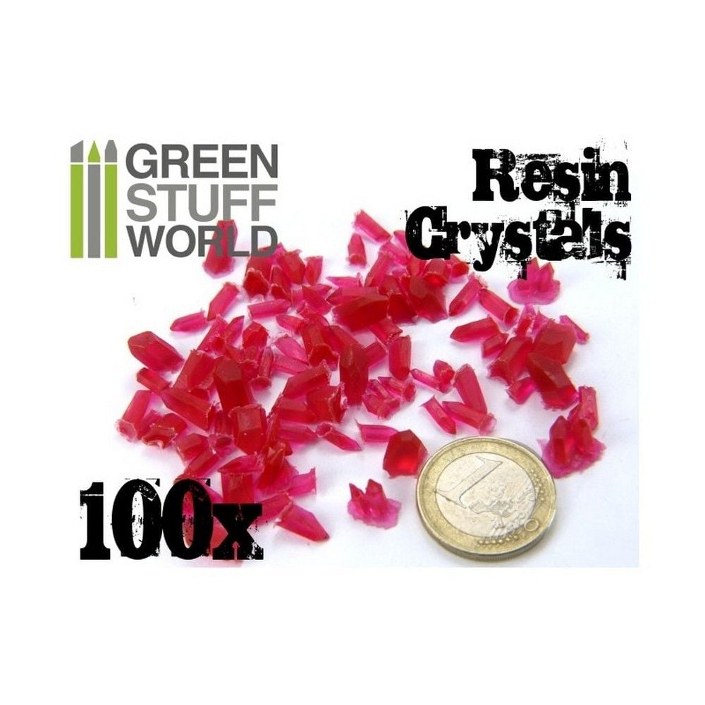 Red Resin Crystals