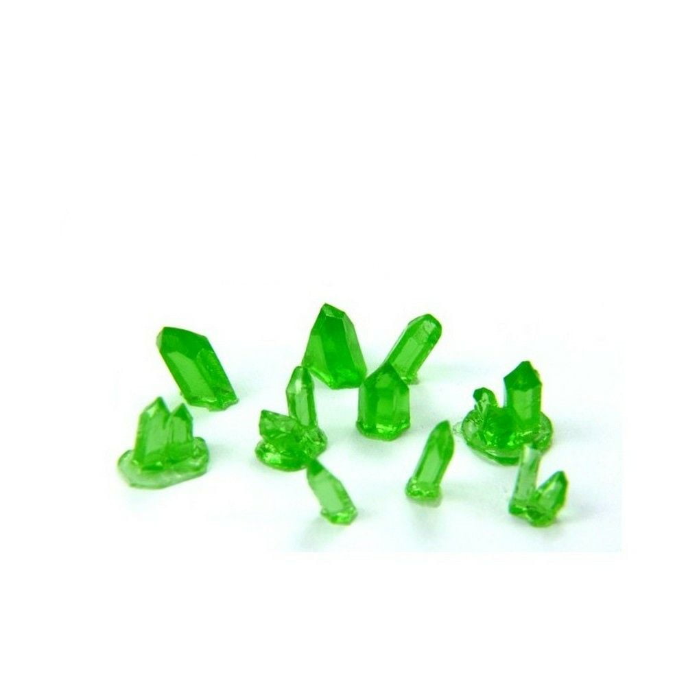 Green Resin Crystals