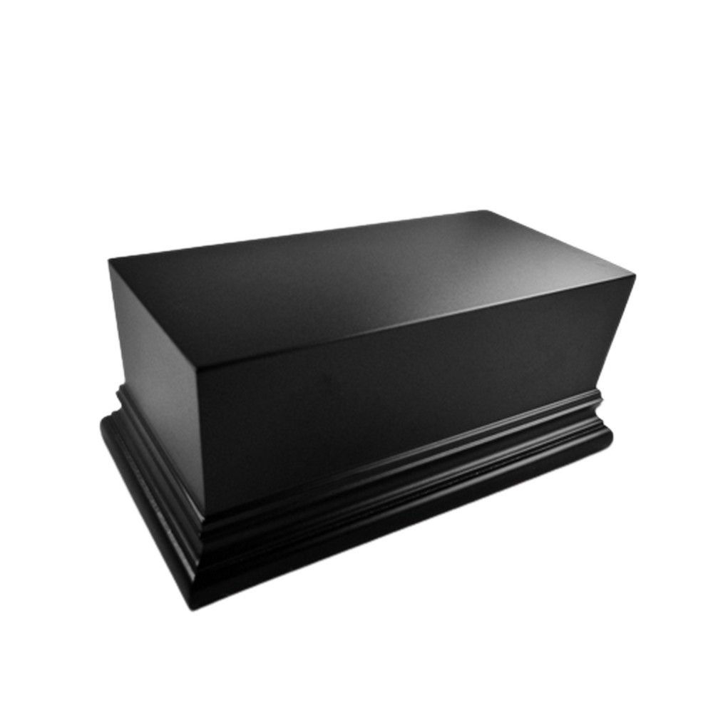 Rectangular Top Display Plinth 12x6cm - Black