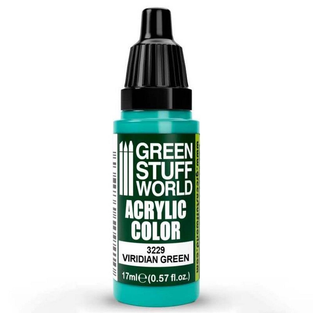 Acrylic Color: Viridian Green