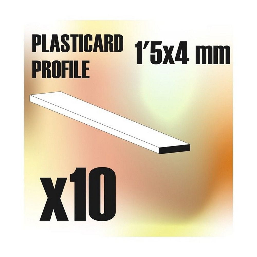 ABS Plasticard - Profile Plain 4mm