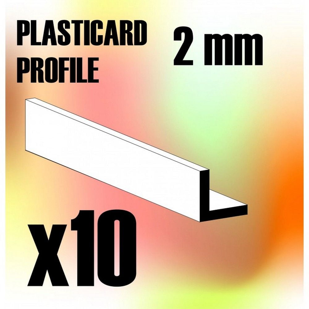 ABS Plasticard - Profile Angle-L 2mm