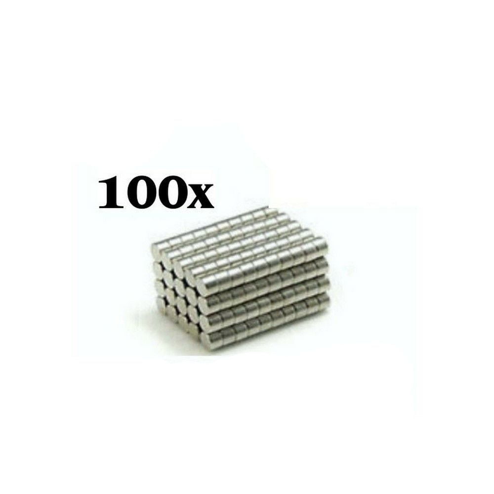 Neodymium N52 Magnets 3x2mm - 100 units