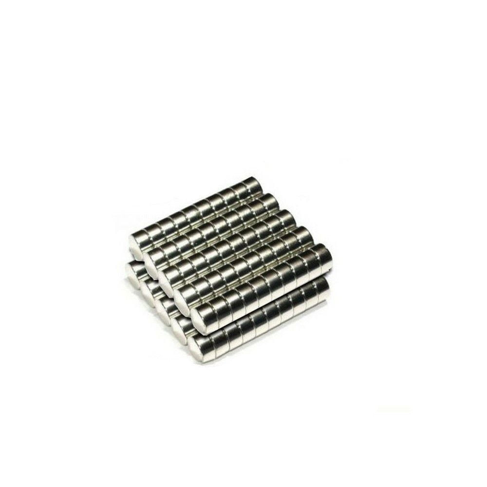 Neodymium N52 Magnets 5x2mm - 100 Units