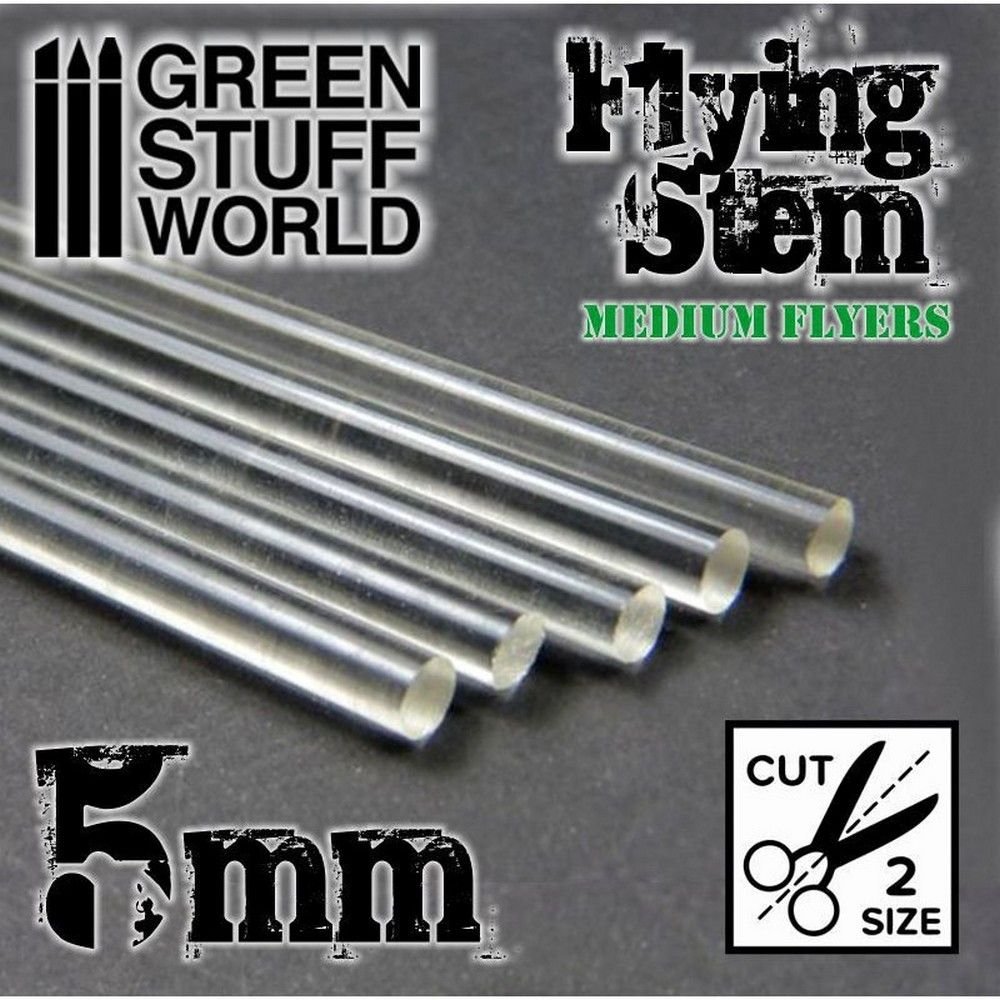 Acrylic Rods - Round 5mm Clear