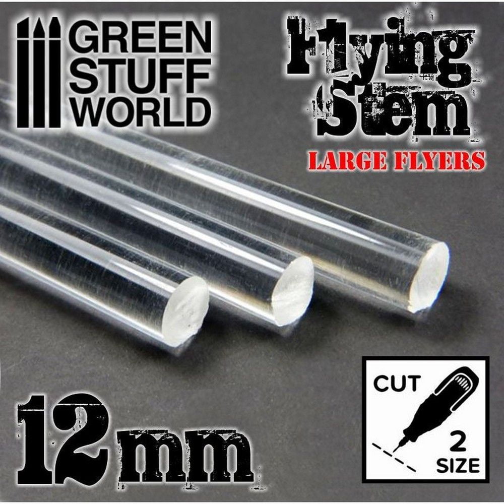 Acrylic Rods - Round 12mm Clear
